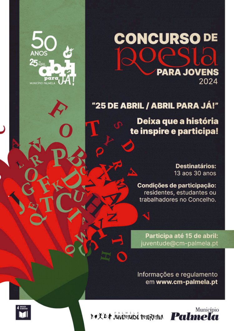 Concurso de Poesia para Jovens - inscrições até 15 de Abril!