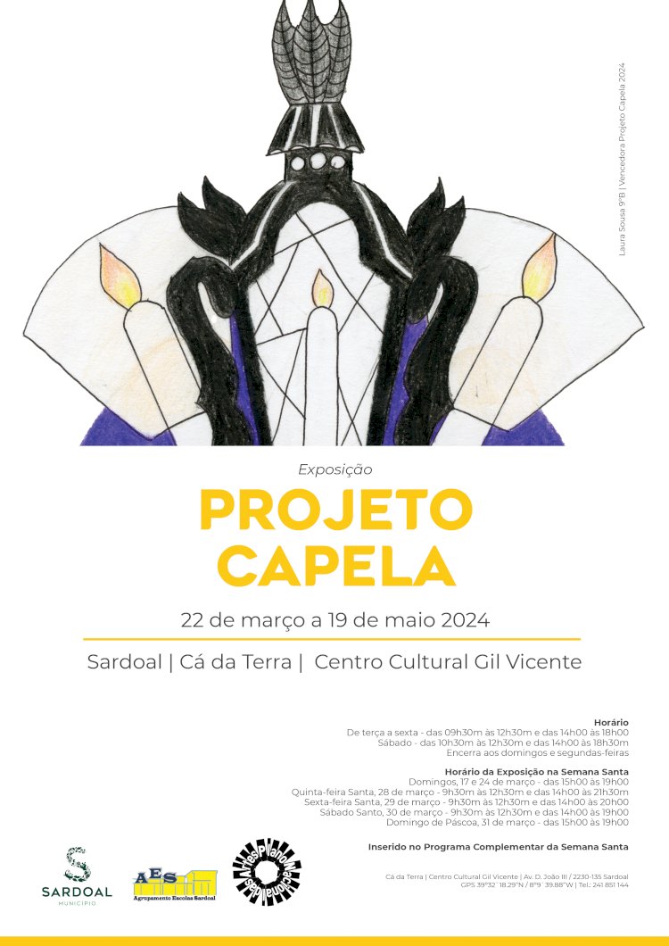 "Projeto Capela 2024" em exposição no Cá da Terra