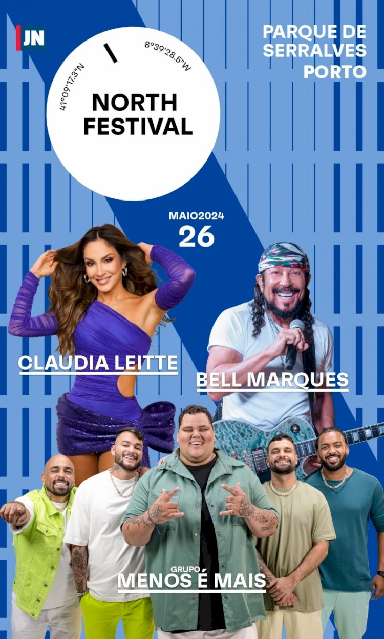 Claudia Leitte, Bell Marques e Grupo Menos é Mais confirmados no NORTH FESTIVAL