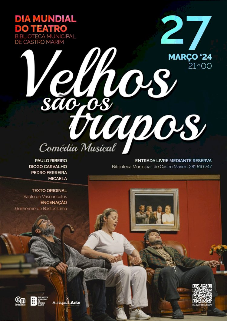 Dia Mundial do Teatro assinalado em Castro Marim com comédia musical