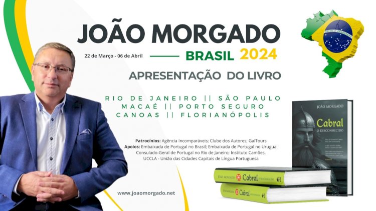 Escritor português  João Morgado apresenta "CABRAL - O Desconhecido"