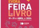 Feira do Livro de Évora, junto ao Templo Romano | De 13 a 21 de Abril
