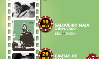 Ciclo de Cinema - Comemorações dos 50 anos do 25 de Abril
