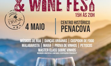 Festival Artes de Rua & Wine Fest promete dar vida a Penacova 11 horas consecutivas