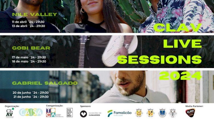 CLAV Live Sessions Tour anuncia 1ª Temporada de 2024: Nile Valley, Gobi Bear e Gabriel Salgado