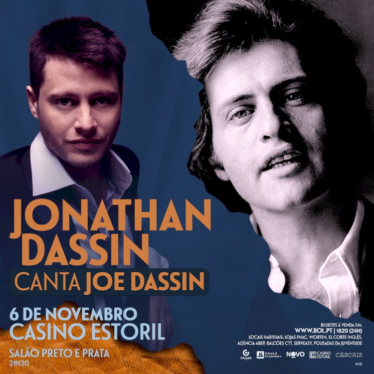 Jonathan Dassin canta Joe Dassin no Casino Estoril
