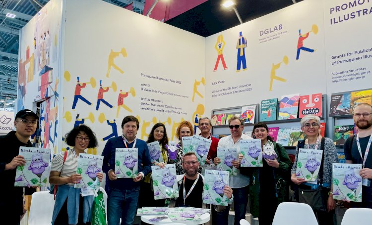 "Néveda nos Açores" lançado em italiano na maior feira do mundo dedicada a ilustração