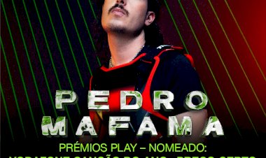 Pedro Mafama nomeado para três Prémios Play-Prémios da Música Portuguesa