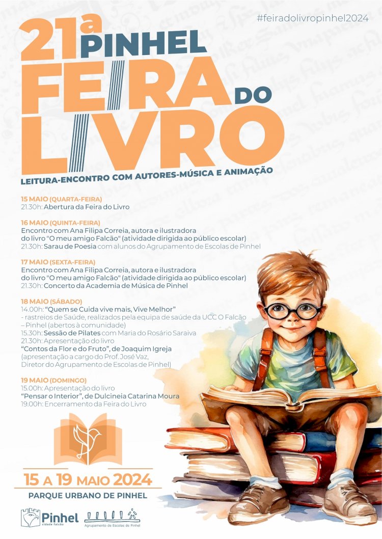 Pinhel | Feira do Livro | 15 a 19 de Maio