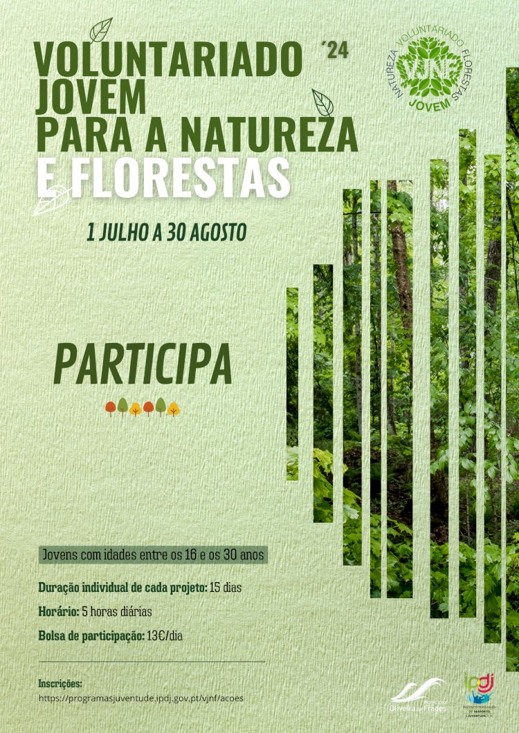 Voluntariado Jovem para a Natureza e Florestas