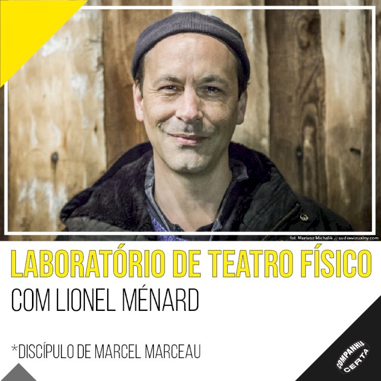 Laboratório de Teatro Físico com Lionel Ménard na Póvoa de Varzim