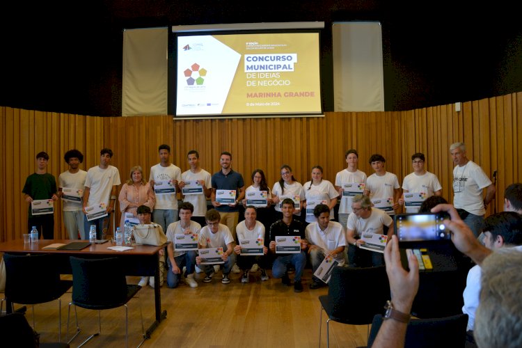 Alunos representam Marinha Grande em concurso de Empreendedorismo