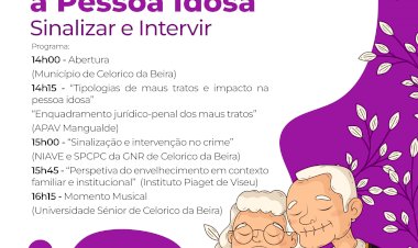 Comemoração | Dia da Consciencialização da Violência contra a Pessoa Idosa