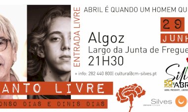 Noite de Música e Poesia com "Canto Livre" em Algoz
