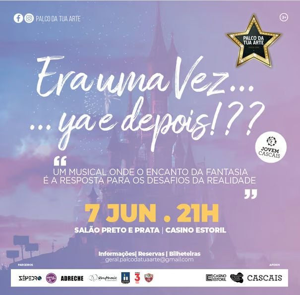 Musical “Era uma vez... Ya e Depois?!” no Salão Preto e Prata do Casino Estoril