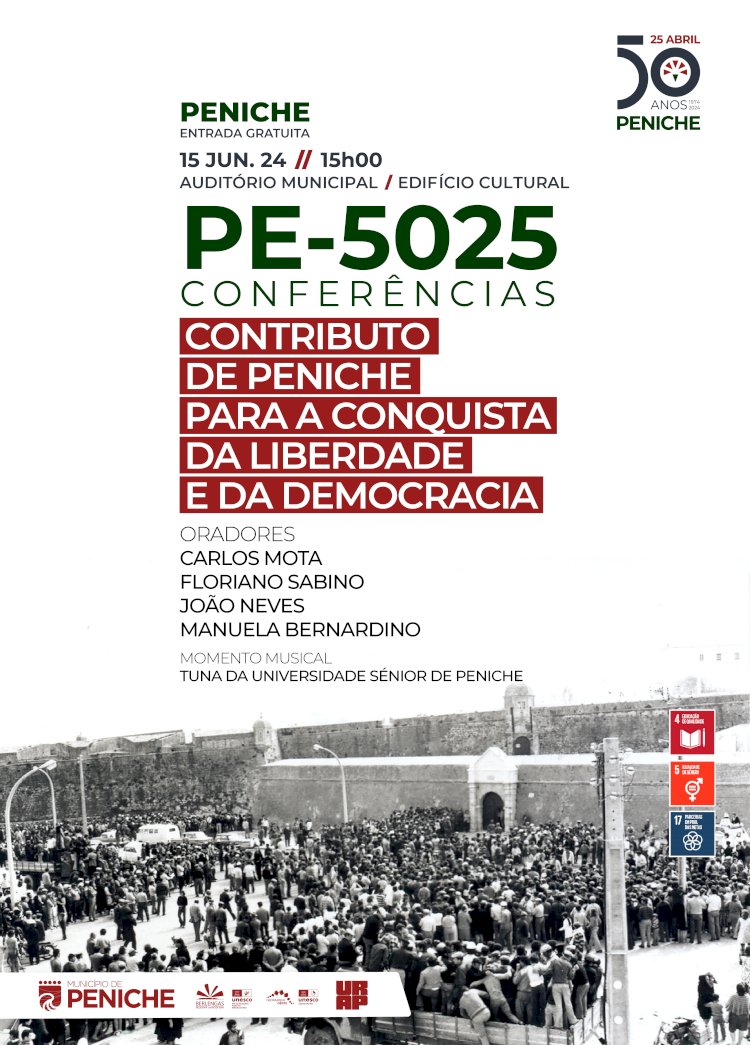 Peniche acolhe a 2ª conferência PE 5025
