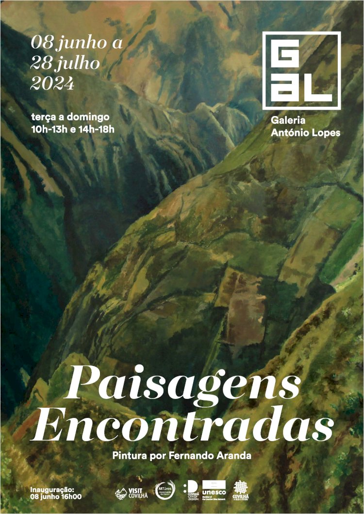 “Paisagens Encontradas” de Fernando Aranda na Galeria António Lopes