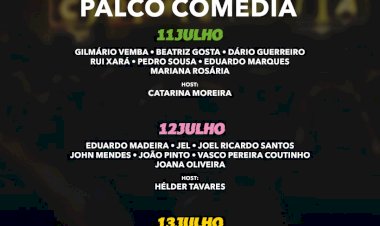 NOS ALIVE: Palco Comédia reúne vários talentos do humor português