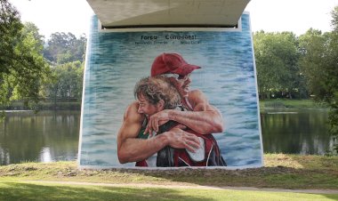 Município de Ponte de Lima promove mural de Arte Urbana em homenagem a Fernando Pimenta e Hélio Lucas