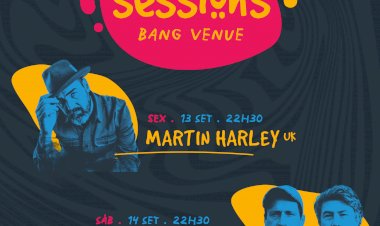 Martin Harley e Luke Winslow King atuam a 13 e 14 de Setembro no Bang Venue
