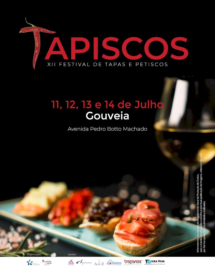XIIª Edição do TAPISCOS - Festival de Tapas e Petiscos de Gouveia