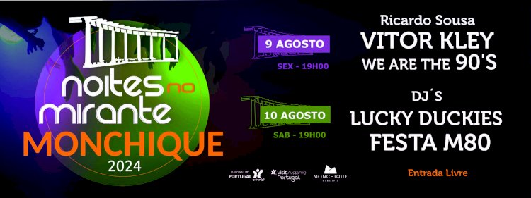 Festival “Noites no Mirante” regressa nos dias 9 e 10 de Agosto