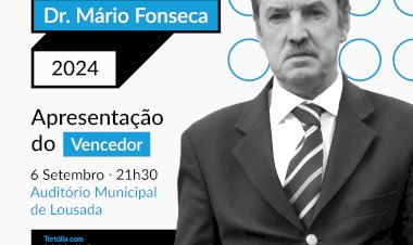 Prémio Dr. Mário Fonseca anunciado no dia 6 de Setembro