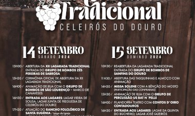 Lagarada Tradicional de regresso a Celeirós do Douro