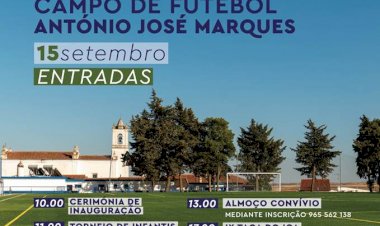 Câmara de Castro Verde e SRD Entradense inauguram novo relvado sintético