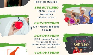Vila de Rei: “Semana do Envelhecimento Activo” regressa de 30 de Setembro a 4 de Outubro
