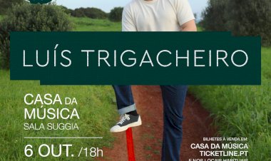 Luís Trigacheiro - concerto solidário Casa da Música, 6 Outubro