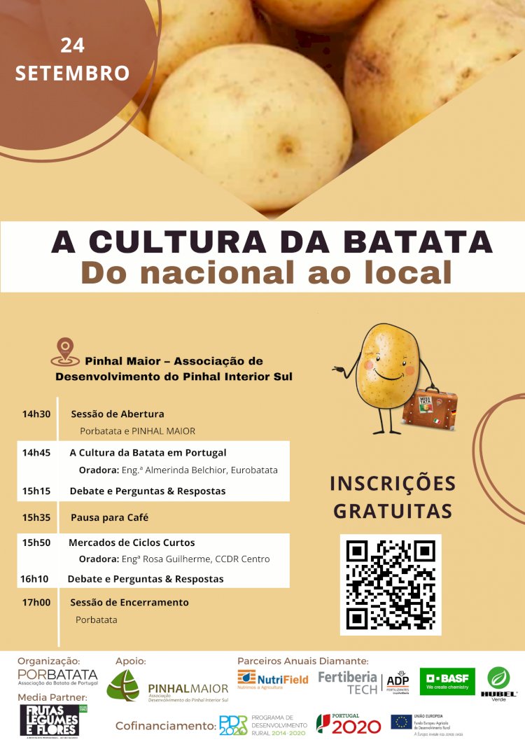 Pinhal Maior promove acção de formação sobre cultura da batata