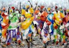 Monsaraz recebe primeira exposição em Portugal do pintor senegalês Ibou Diagne