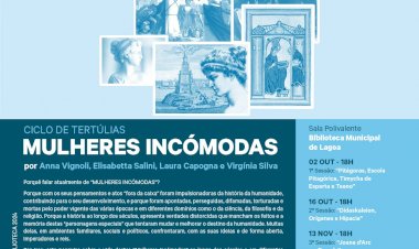 Ciclo de Tertúlias | Mulheres Incómodas Biblioteca Municipal de Lagoa