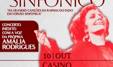 Amália Sinfónico homenageia a “Voz de Portugal” no Casino Estoril