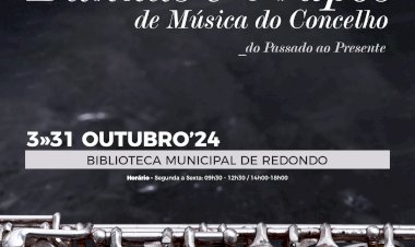 Exposição bibliográfica "Bandas e Grupos de Música do Concelho - Do Passado ao Presente"