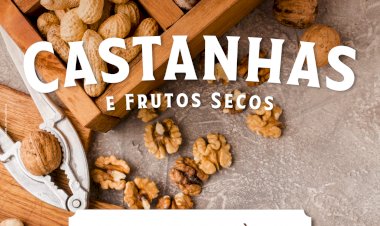 Castanhas e Frutos secos em destaque nos Produtos da Terra