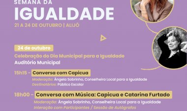 Semana da Igualdade: Catarina Furtado e Capicua numa conversa inspiradora pautada com música
