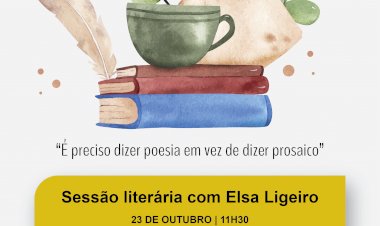 Sessão literária na BMDD, em Odivelas