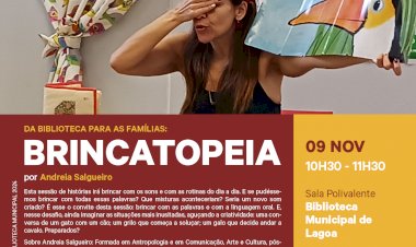 Da Biblioteca para as Famílias: "Brincatopeia"