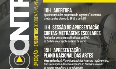 “Encontros de Cinema” debate a importância das artes no desenvolvimento do território