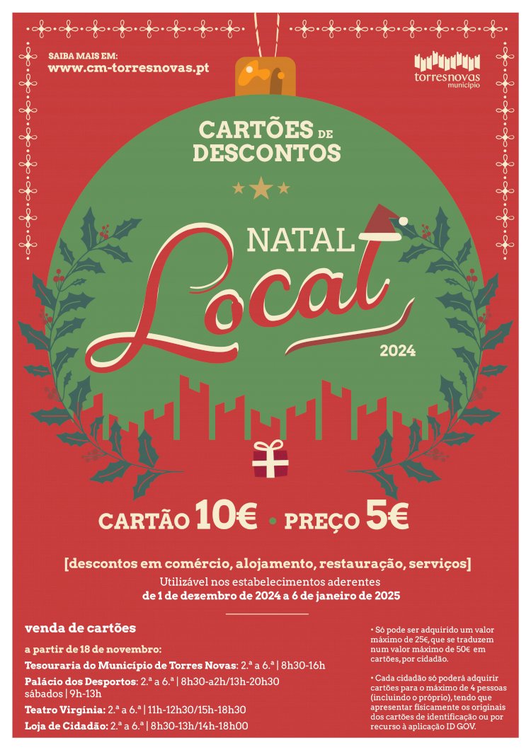 Campanha «Torres Novas - Natal Local» 2024