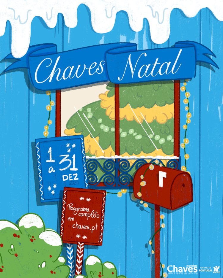Magia da quadra natalícia de regresso a Chaves