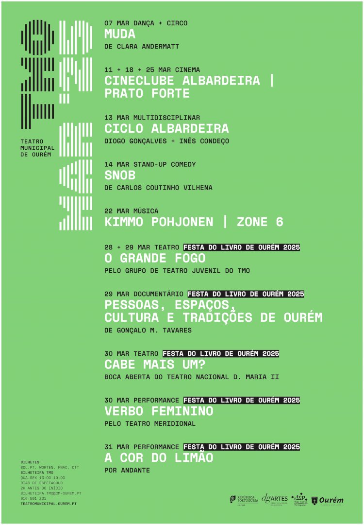Teatro Municipal de Ourém - Março 2025