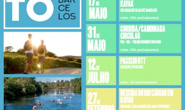 Município de Barcelos promove actividades desportivas entre Março e Novembro