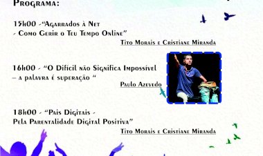 Vila de Rei recebe Fórum Juventude com debates sobre tecnologia, parentalidade e superação