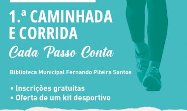 1ª Caminhada e Corrida 'Cada Passo Conta'