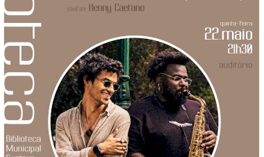 Espetáculo de Jazz e Poesia  na Biblioteca