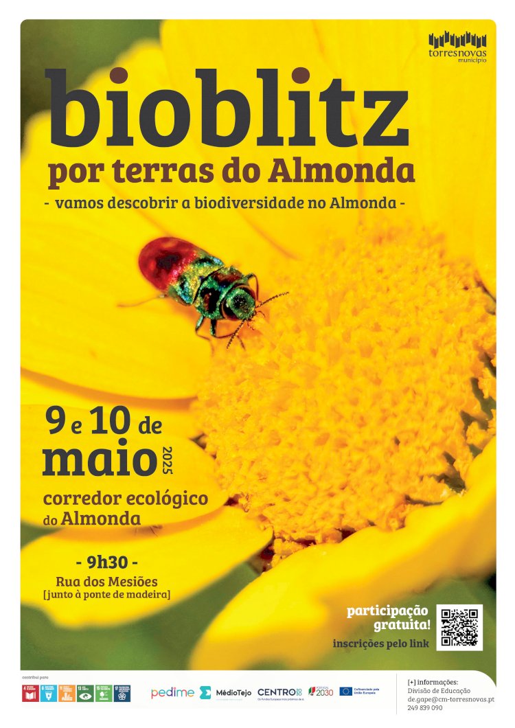 II edição do «BioBlitz - descobre a biodiversidade por terras do Almonda