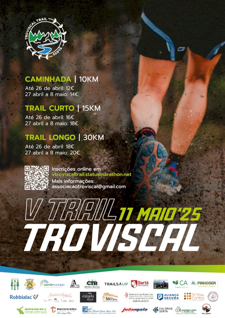 Troviscal Trail regressa em Maio integrado em Circuito Distrital